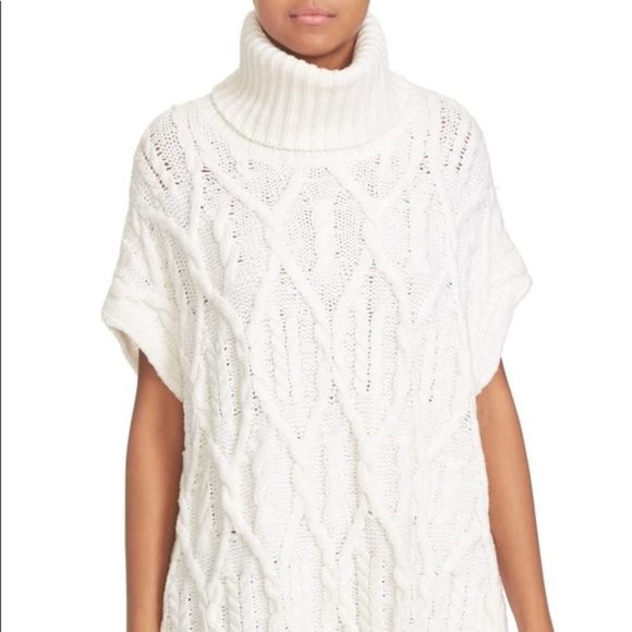 Theory Wool Turtleneck Sweater Vest